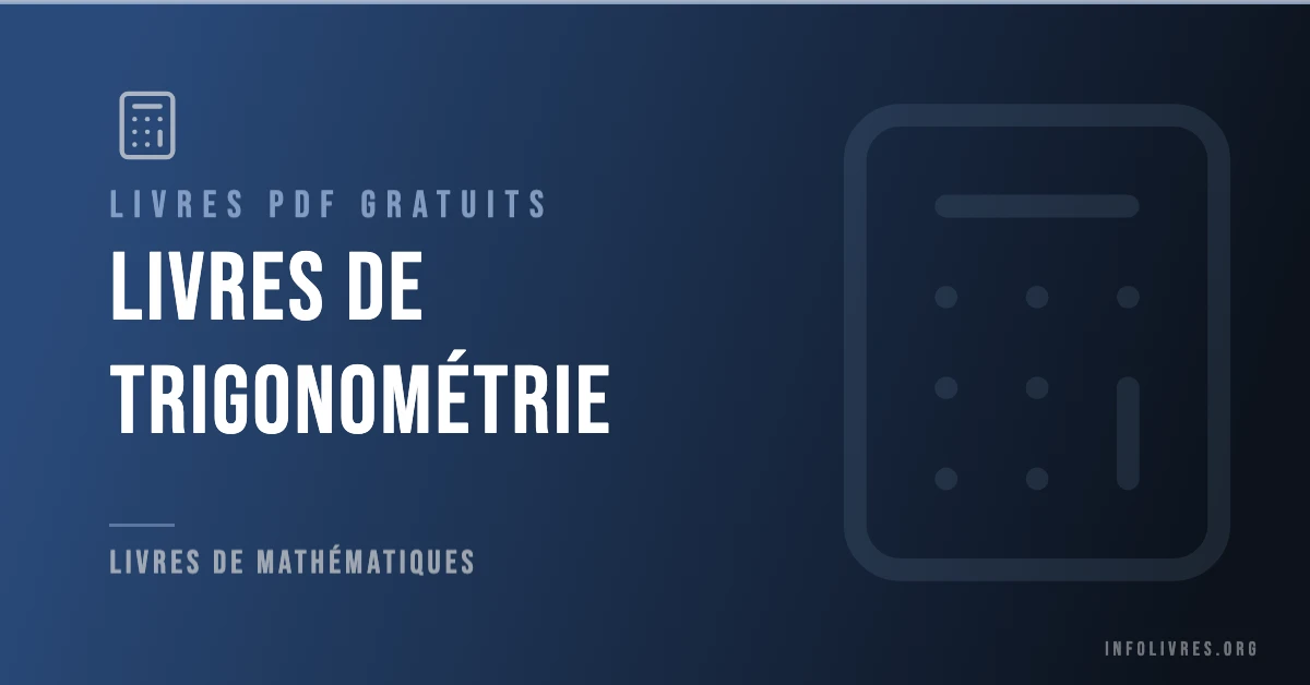 Livres trigonométrie gratuits en PDF