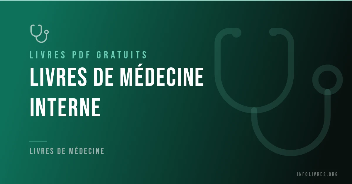 Livres de médecine interne gratuits en PDF
