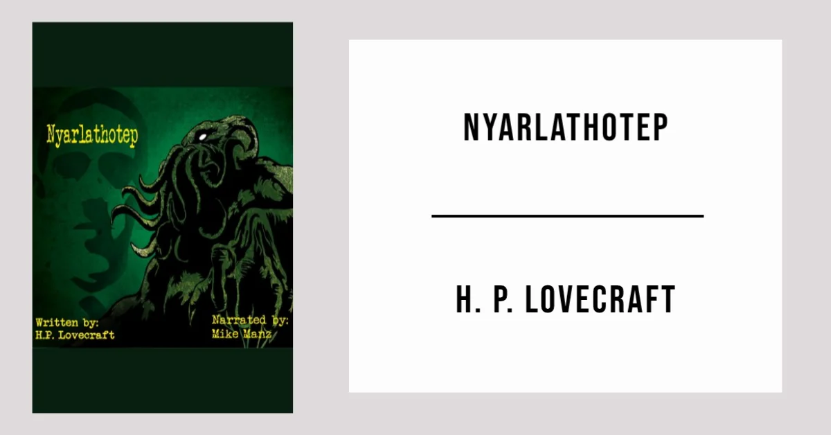 Nyarlathotep de H. P. Lovecraft - PDF gratuit