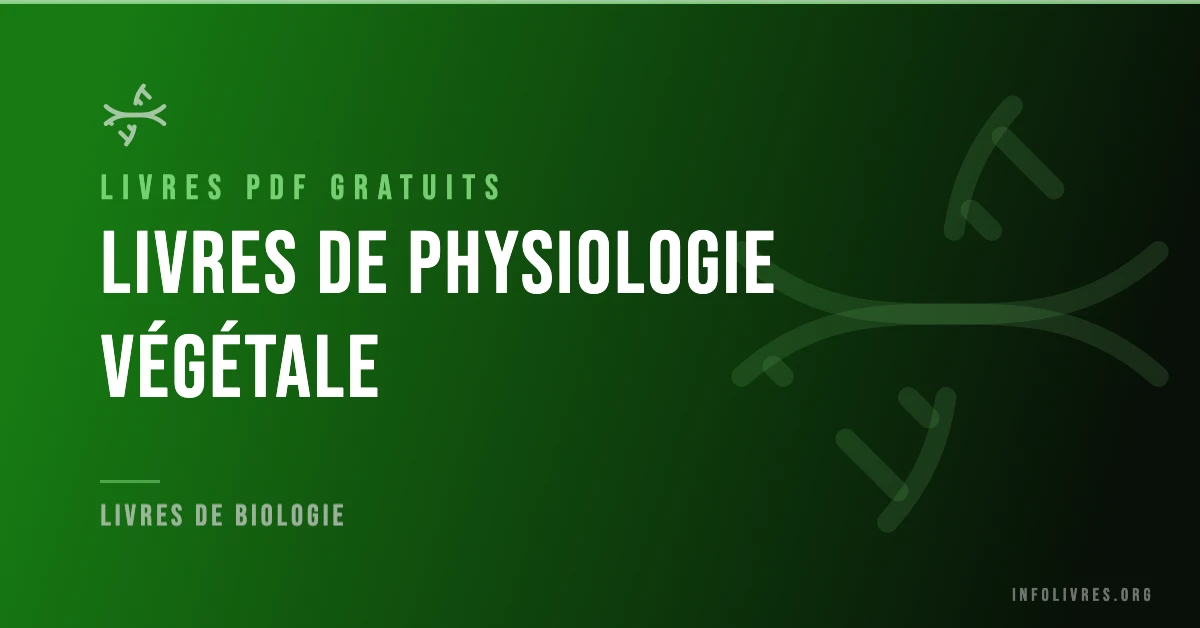 Livres physiologie végétale gratuits en PDF