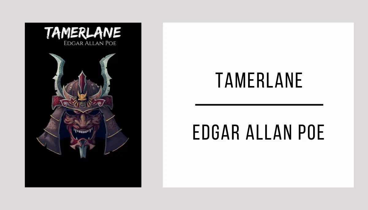 Tamerlane par Edgar Allan Poe