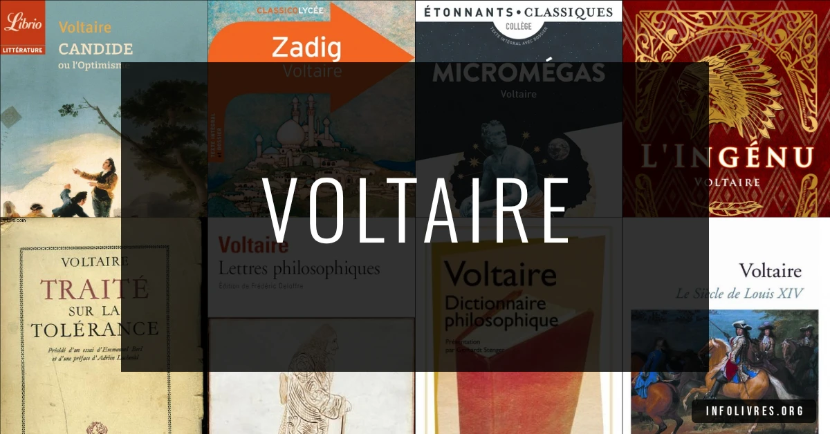 Couvertures de livres de Voltaire