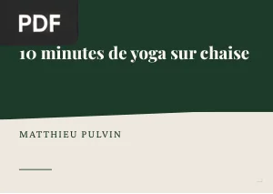 10 minutes de yoga sur chaise