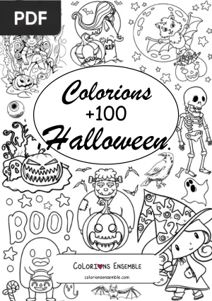 +100 Coloriages d'Halloween