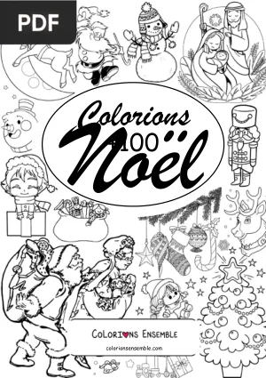 +100 Coloriages de Noël