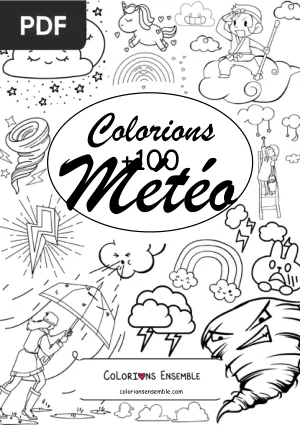 +100 Coloriages sur la météo
