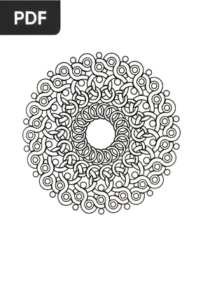 Beau Mandala régulier