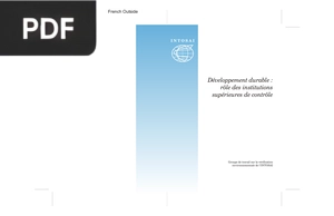 Développement durable: rôle des institutions supérieures de contrôle