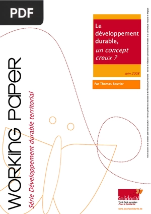 Le développement durable: un concept creux?