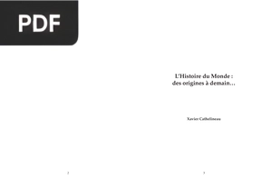 L’Histoire du Monde : des origines à demain...