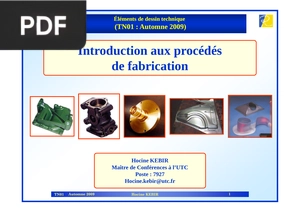 Éléments de dessin technique