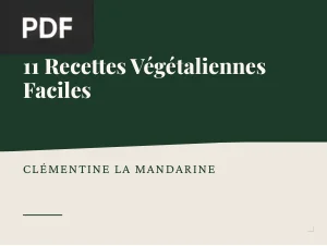 11 Recettes Végétaliennes Faciles