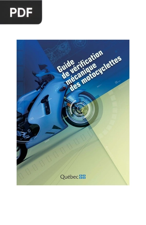 Guide de vérification mécanique des motocyclettes