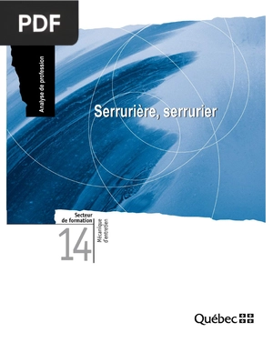 Serrurière, serrurier