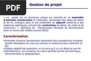 Gestion de projet