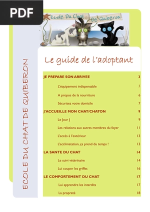 Le guide de l’adoptant
