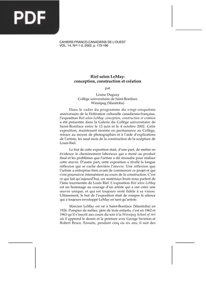 Riel selon LeMay: conception, construction et création