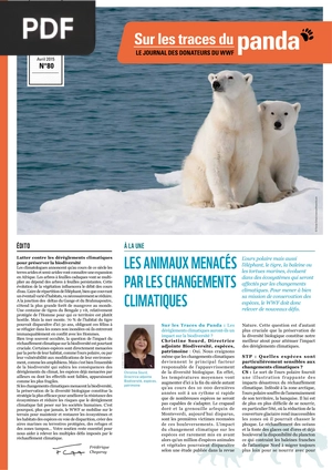 Les animaux menacés par les changements climatiques