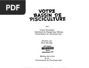 Votre bassin de pisciculture