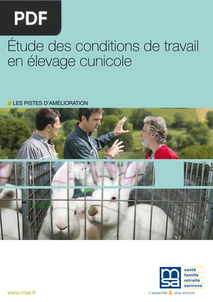 Étude des conditions de travail en élevage cunicole