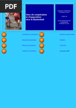 Jeux de coopération et d'opposition vers le Basketball