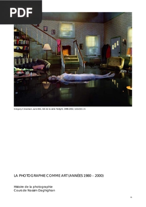 La photographie comme art (1980-2000)