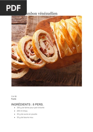 Pain de jambon vénézuélien