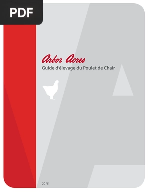 Guide d’élevage du Poulet de Chair
