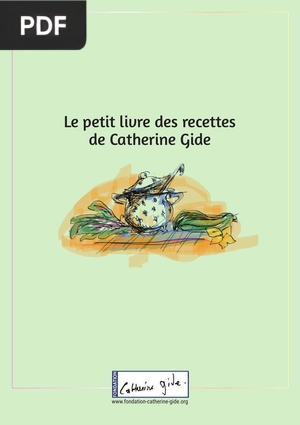 Le petit livre des recettes  de Catherine Gide
