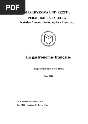 La gastronomie française