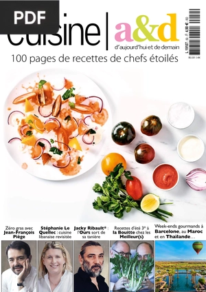 Cuisine 100 pages de recettes de chefs étoilés