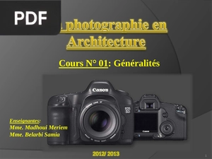La photographie en architecture