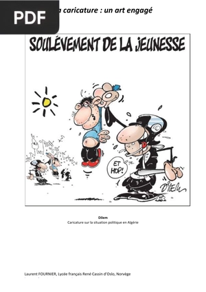 La caricature: un art engagé