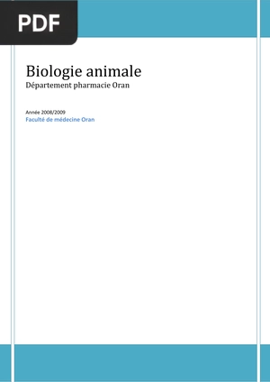Biologie animale