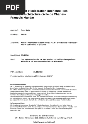 Distribution et décoration intérieure