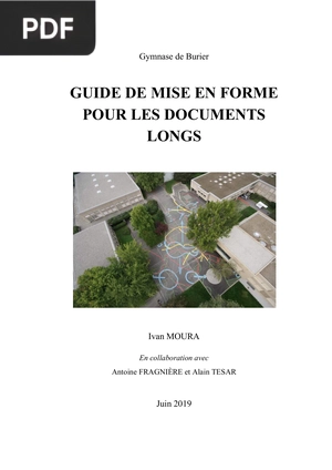 Guide de mise en forme pour les documents longs
