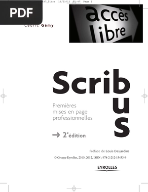 Premières mises en page professionnelles