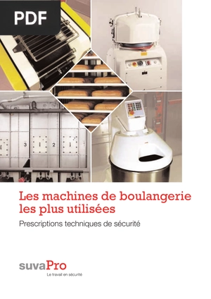 Les machines de boulangerieles plus utilisées