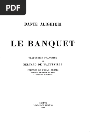 Le Banquet