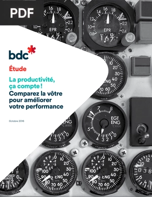 La productivité, ça compte !