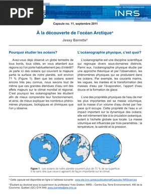 À la découverte de l’océan Arctique
