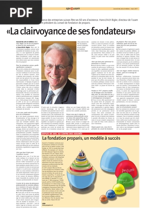 La clairvoyance de ses fondateurs