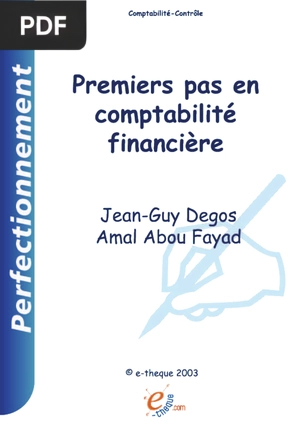 Premiers pas en comptabilité financière