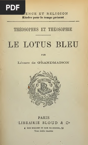 Théosophes et théosophie