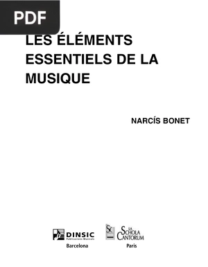 Les éléments essentiels de la musique