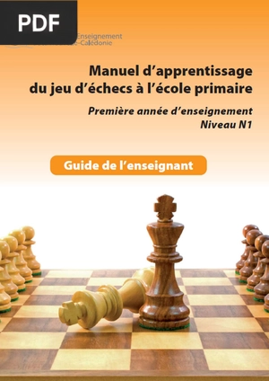 Manuel d’apprentissage du jeu d’échecs à l’école primaire