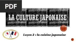 La Culture japonaise