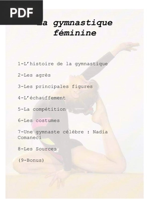 La gymnastique féminine
