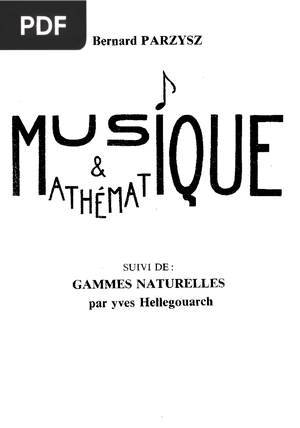 Musique et mathématique