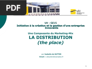 Initiation à la création et la gestion d’une entreprise Innovante
